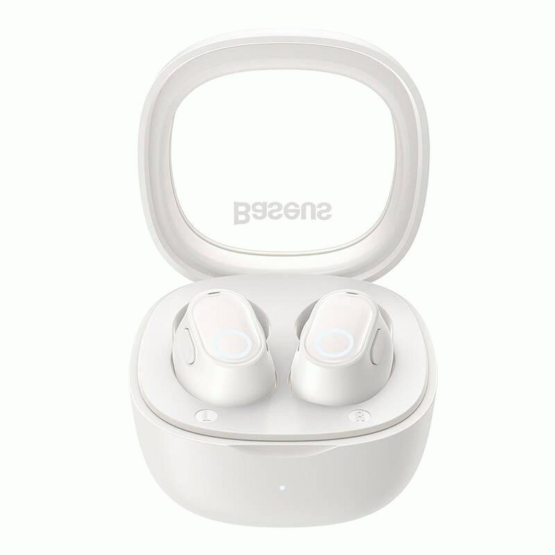 Bluetooth sluchátka Baseus Bowie WM02, bílá