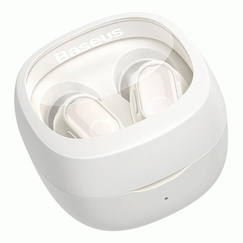 Bluetooth sluchátka Baseus Bowie WM02, bílá