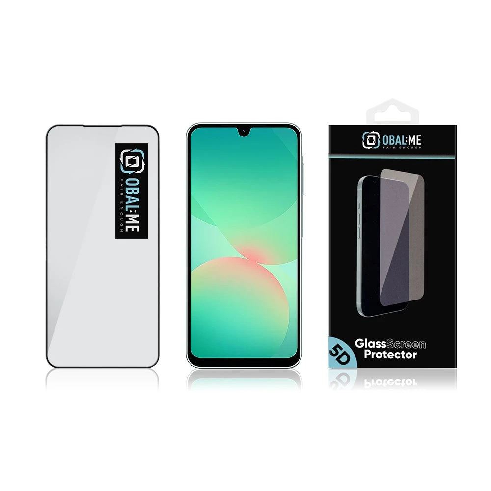 OBAL:ME 5D Tvrzené Sklo pro Samsung Galaxy A27 5G Black