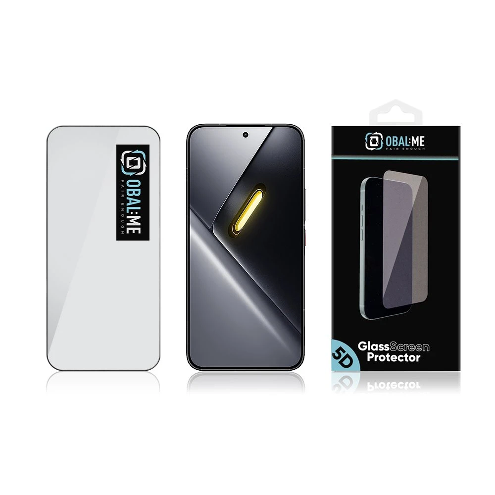 OBAL:ME 5D Tvrzené Sklo pro Xiaomi Poco X8 Pro Max Black