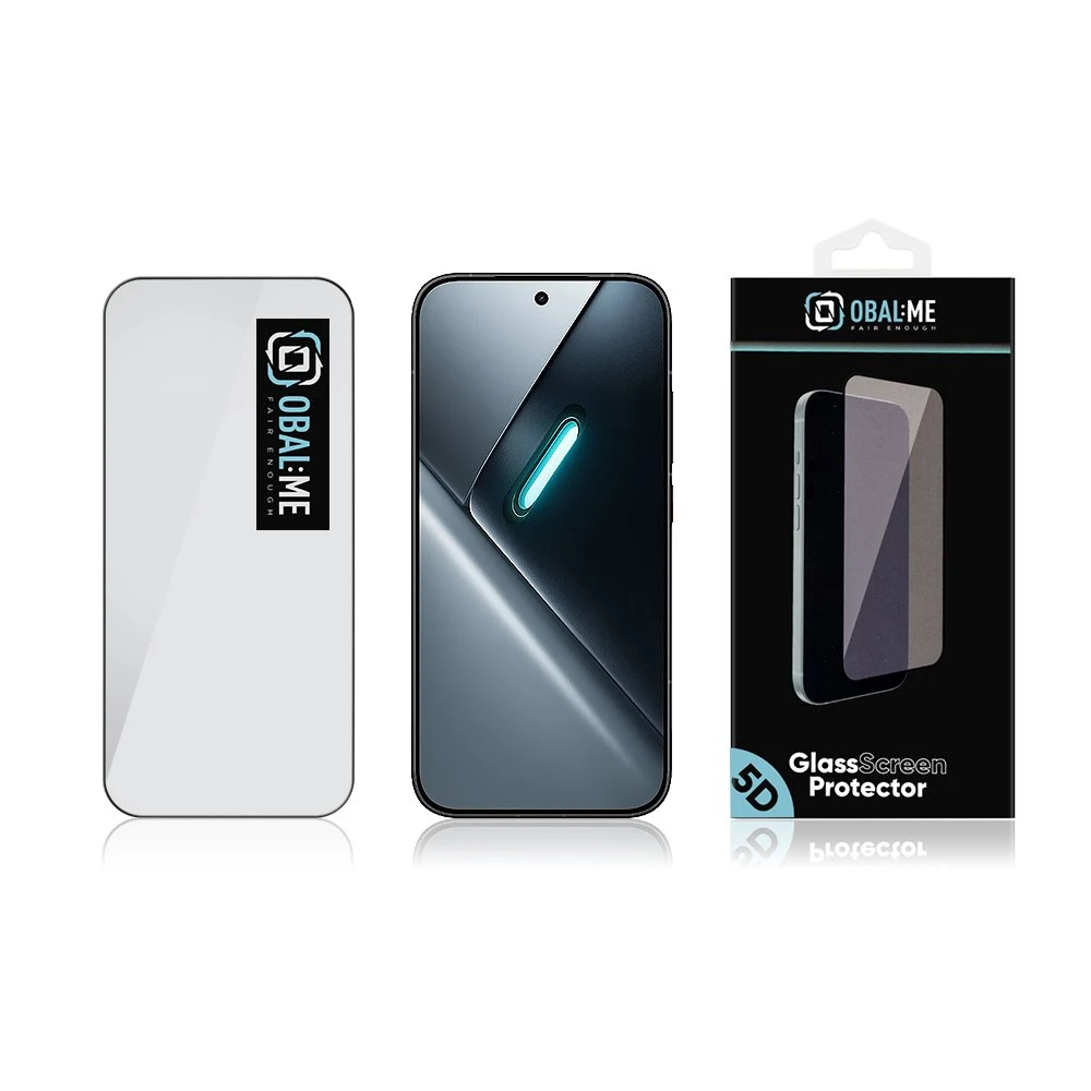OBAL:ME 5D Tvrzené Sklo pro Xiaomi Poco X8 Pro Black