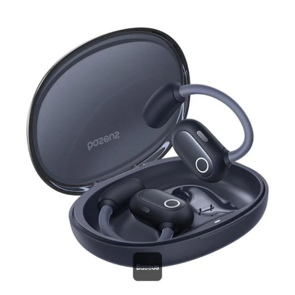 Bluetooth sluchátka Baseus Eli Sport 1 Open-Ear Cosmic Black
