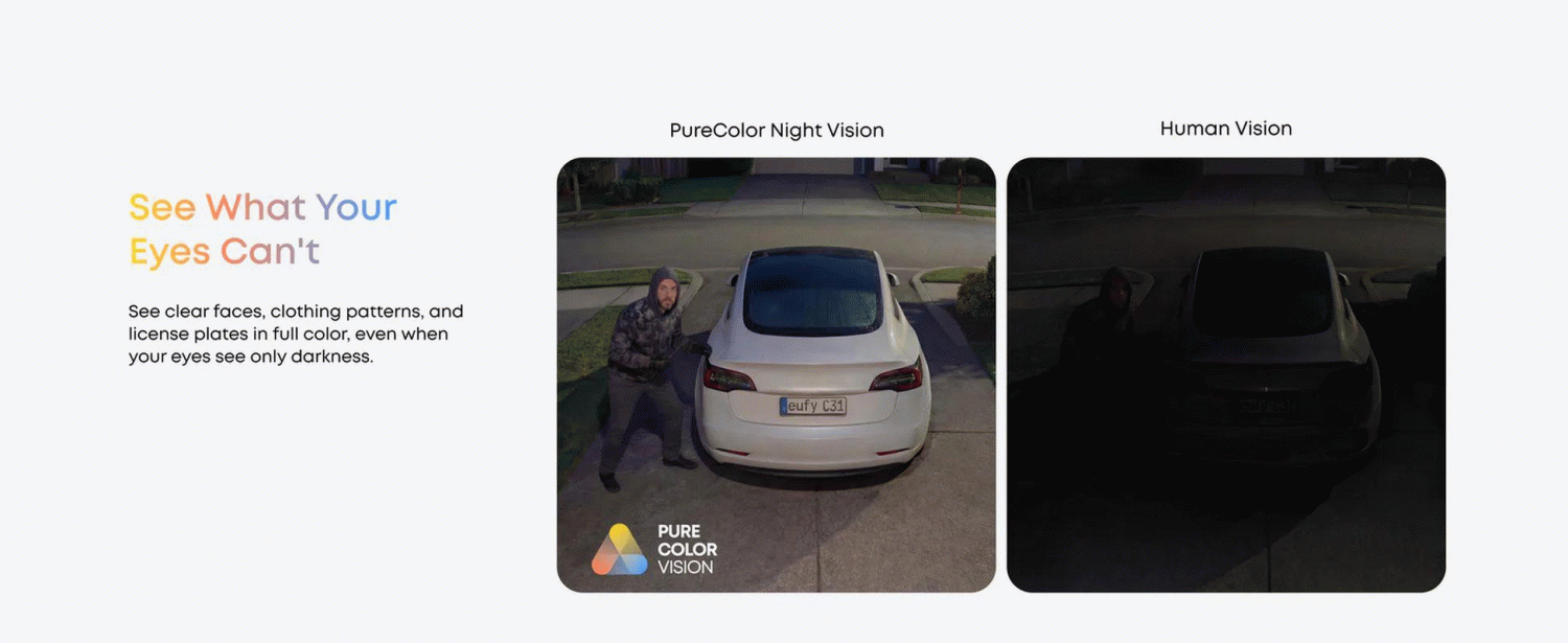 Venkovní kamera Anker eufy C31, 1080p, bílá