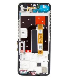 LCD display + dotyková deska + přední kryt pro Oppo Reno4 Z/A92S, black (Service Pack)