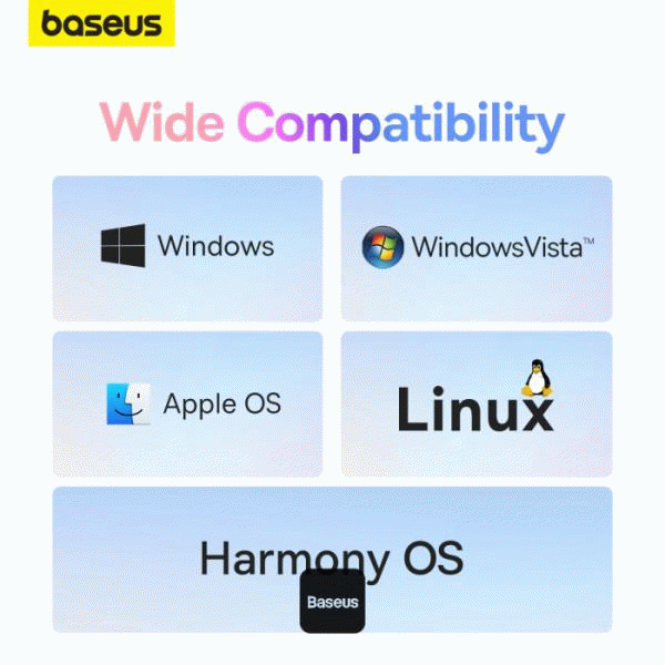 Bezdrátová myš Baseus F01B Tri-mode, šedá
