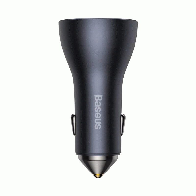 Nabíječka do auta Baseus Magic 65W 1x USB, 2x USB-C, černá