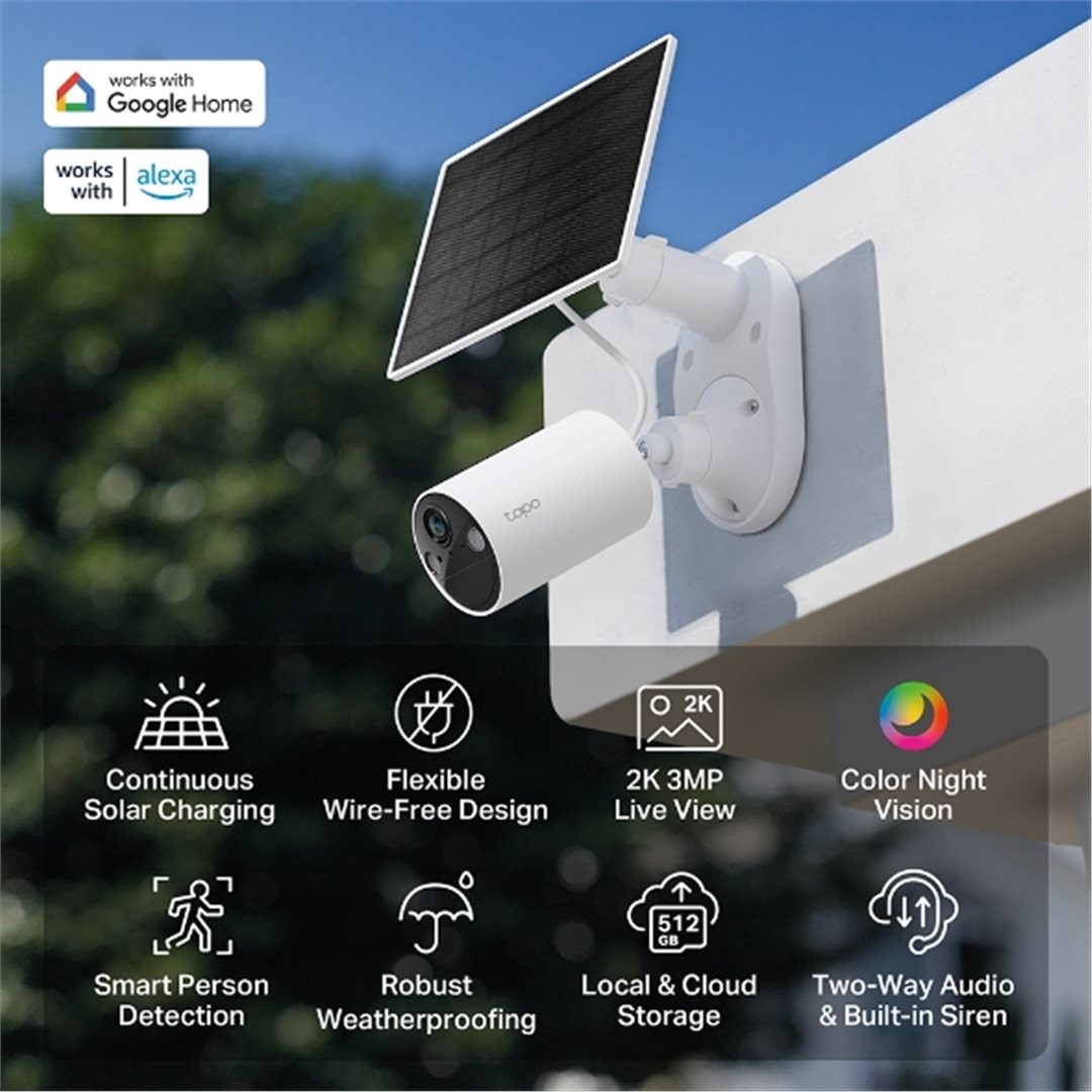 TP-Link Tapo C410 KIT Solar-Powered Security Cam