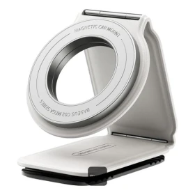 Držák do auta s magnetem Baseus C02 Prime Trip na palubní desku, bílá