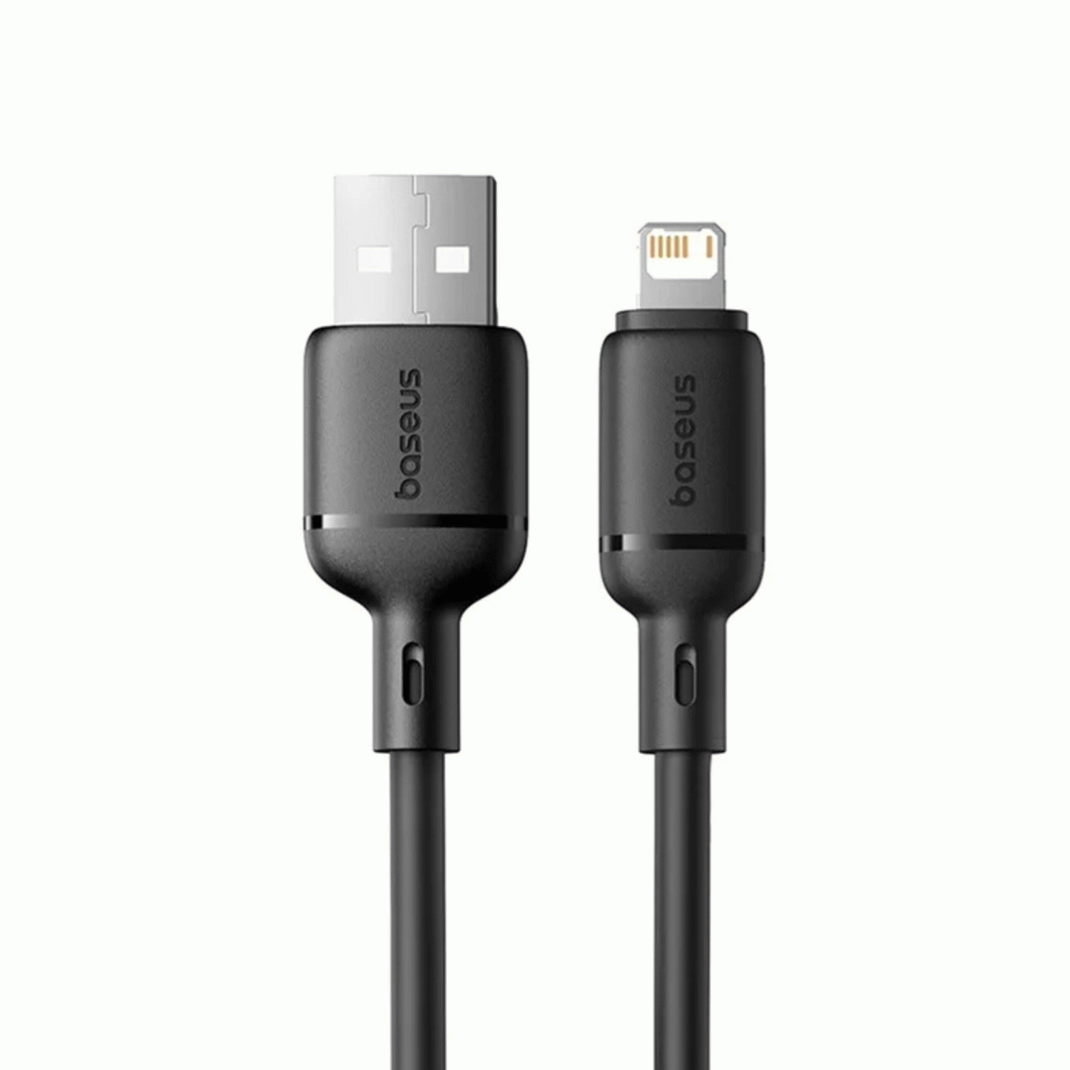 Kabel Baseus Silky USB/Lightning 1m 2.4A, černá