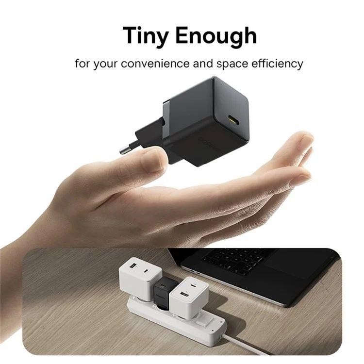 Nabíječka do sítě Baseus Palm 30W, 1xUSB-C, černá