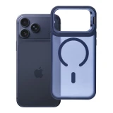 Case for iPhone 17 Pro Max / 18 Pro Max Forcell F-Protect Shadow Stand Premium compatible with MagSafe navy blue