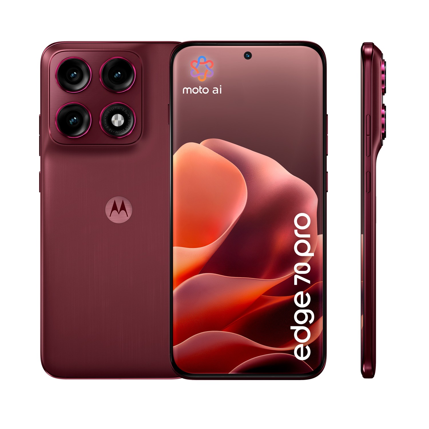 Motorola Edge 70 Pro 8GB/256GB PANTONE Zinfandel (Red)