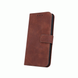 Flipové pouzdro Smart Velvet pro Xiaomi Redmi Note 15 5G, hnědá