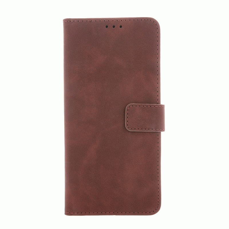 Flipové pouzdro Smart Velvet pro Xiaomi Redmi Note 15 5G, hnědá