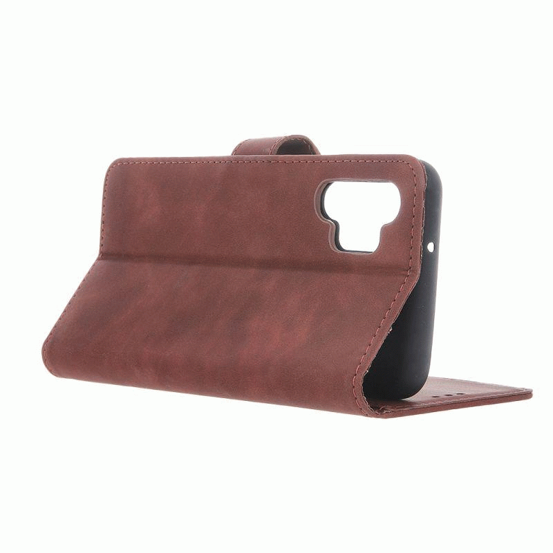 Flipové pouzdro Smart Velvet pro Xiaomi Redmi Note 15 5G, hnědá