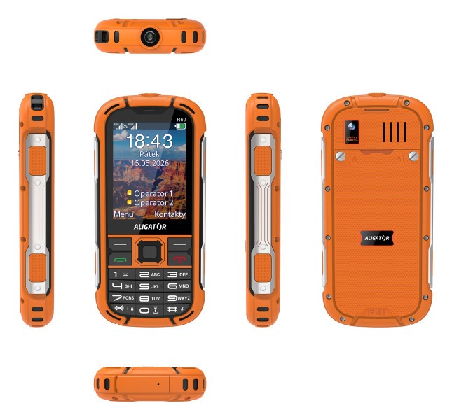 Aligator R60 4G eXtremo oranžová