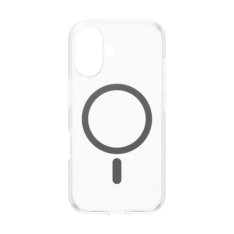 Zadní kryt PanzerGlass CARE Urban Combat pro Apple iPhone 16 s MagSafe, čirá/černá