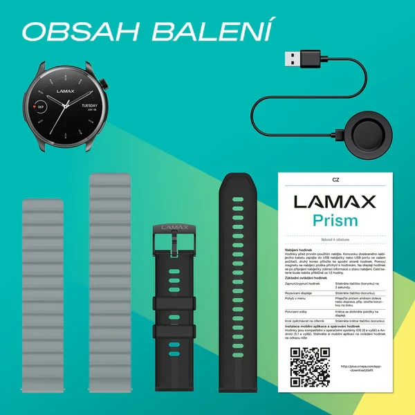 LAMAX Prism AMOLED Black