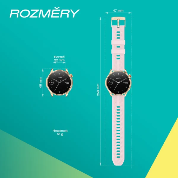 LAMAX Prism AMOLED Rose Gold