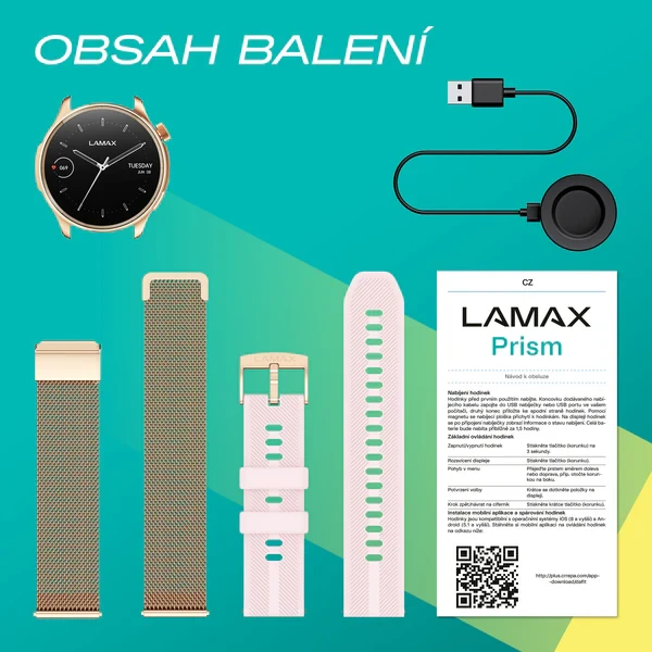 LAMAX Prism AMOLED Rose Gold