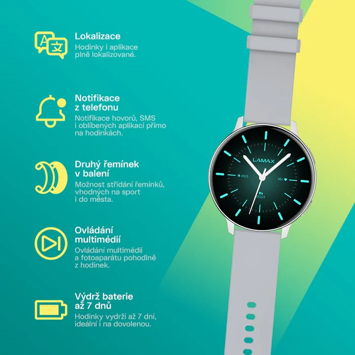 LAMAX Aura Silver