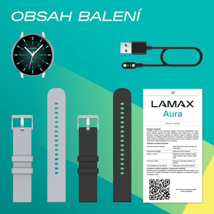 LAMAX Aura Silver