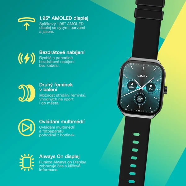 LAMAX Flow AMOLED Black