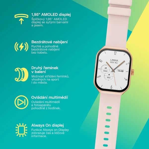 LAMAX Flow AMOLED Rose Gold
