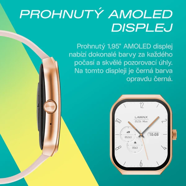 LAMAX Flow AMOLED Rose Gold