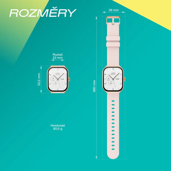 LAMAX Flow AMOLED Rose Gold