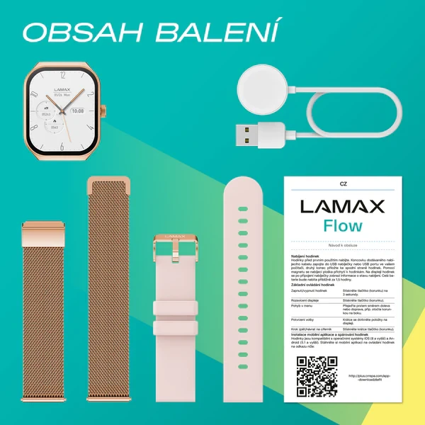 LAMAX Flow AMOLED Rose Gold