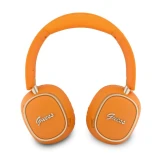 Guess Rectangle Metal Script Logo ENC Bezdrátová Sluchátka Orange