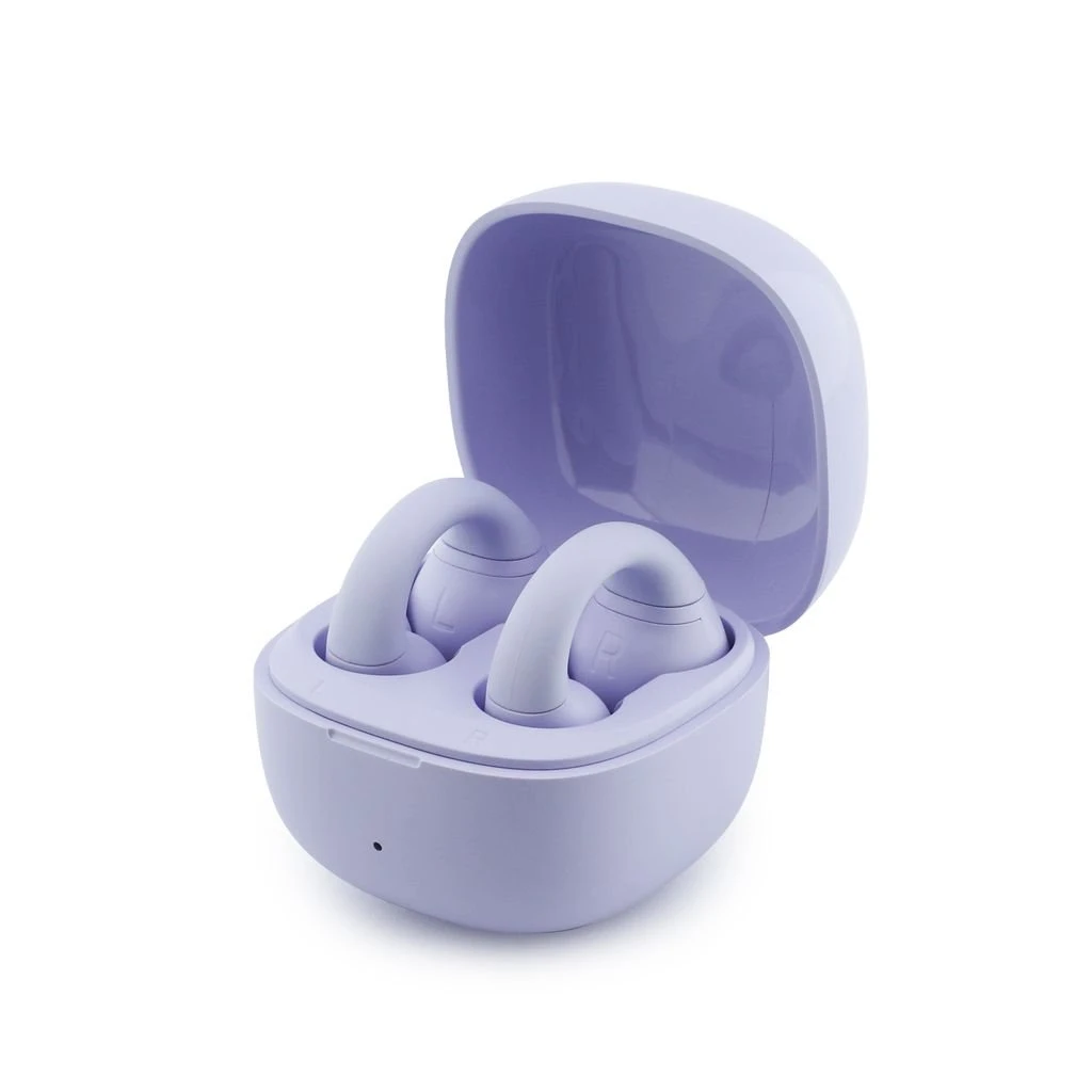 Guess Mini Classic Logo OWS Bezdrátová Sluchátka Purple