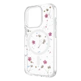 Zadní kryt FIXED MagBloom s podporou MagSafe pro Apple iPhone 16, Pink Blossom