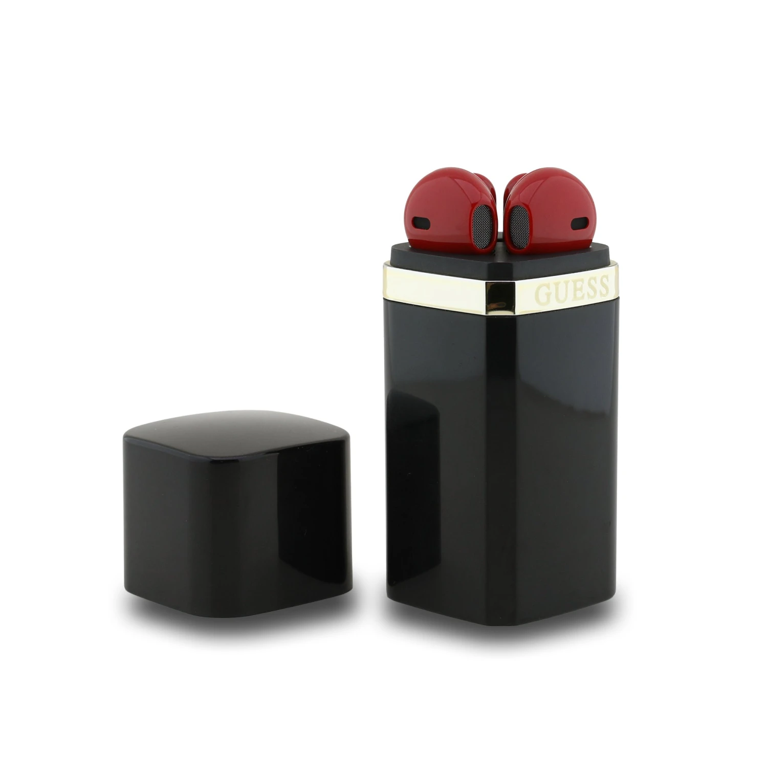 Guess Lipstick Shape TWS Bezdrátová Sluchátka Black