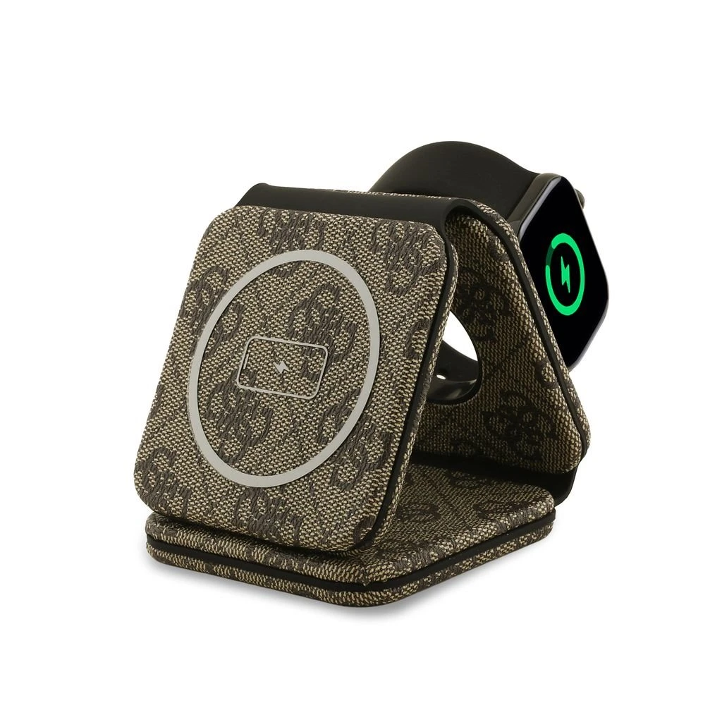 Guess PU 4G MagSafe 3v1 hnědá