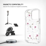 Zadní kryt FIXED MagBloom s podporou MagSafe pro Samsung Galaxy S25, Blush Plum