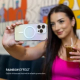 Zadní kryt FIXED MagRainbow s podporou MagSafe pro Samsung Galaxy S26 Ultra, duhový