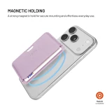 MagSafe Peněženka FIXED MagWallet Slim, světle fialová