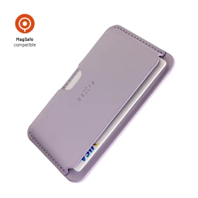MagSafe peněženka FIXED MagWallet Slim, světle fialová