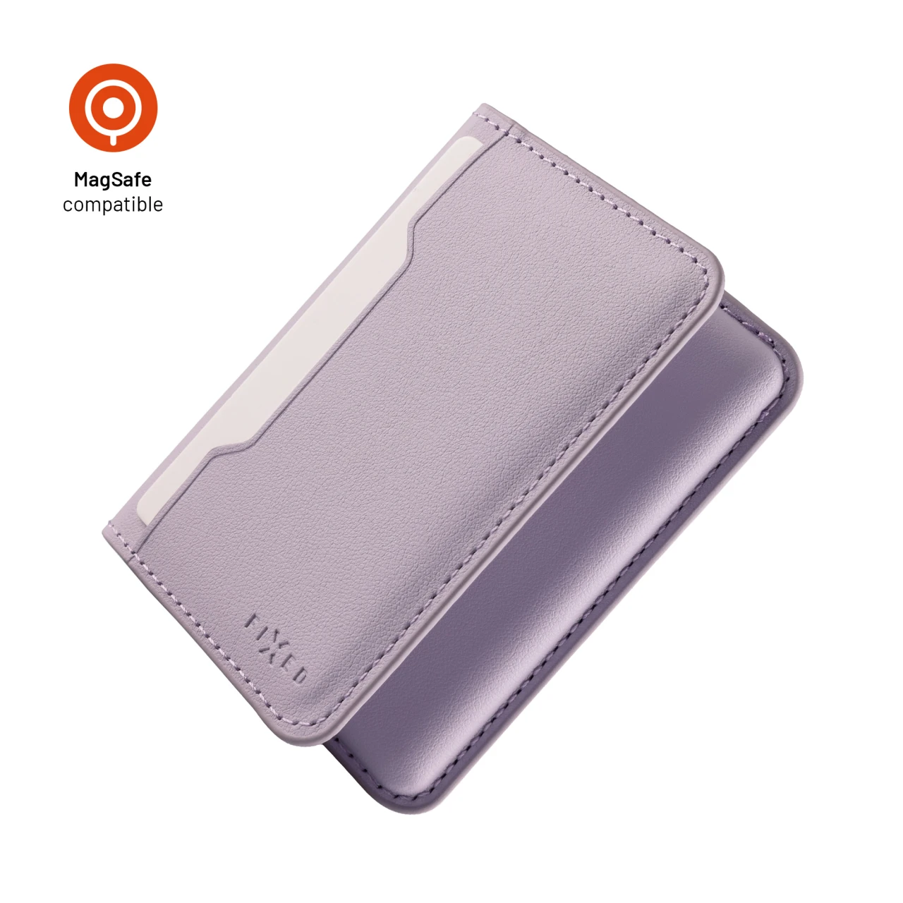 MagSafe Peněženka FIXED MagWallet Fold, světle fialová