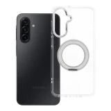 Case for Samsung A17 Frame Circle Stand compatible with MagSafe transparent