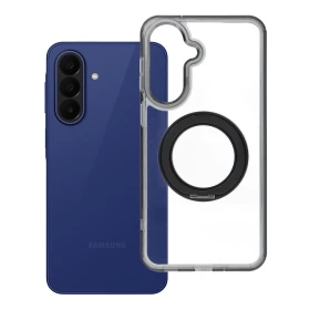 Zadní kryt Frame Circle Stand compatible with MagSafe pro Samsung Galaxy A27, černá
