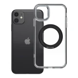 Case for iPhone 11 Frame Circle Stand compatible with MagSafe black