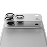 AR+AF Full Metal Tempered Glass for IPHONE 17 PRO silver