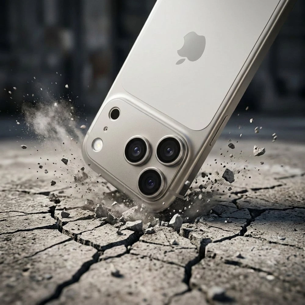 AR+AF Full Metal Tempered Glass for IPHONE 17 PRO silver