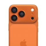 AR+AF Full Metal Tempered Glass for IPHONE 17 PRO orange