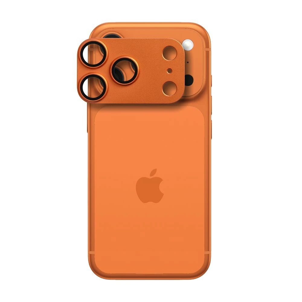 AR+AF Full Metal Tempered Glass for IPHONE 17 PRO orange