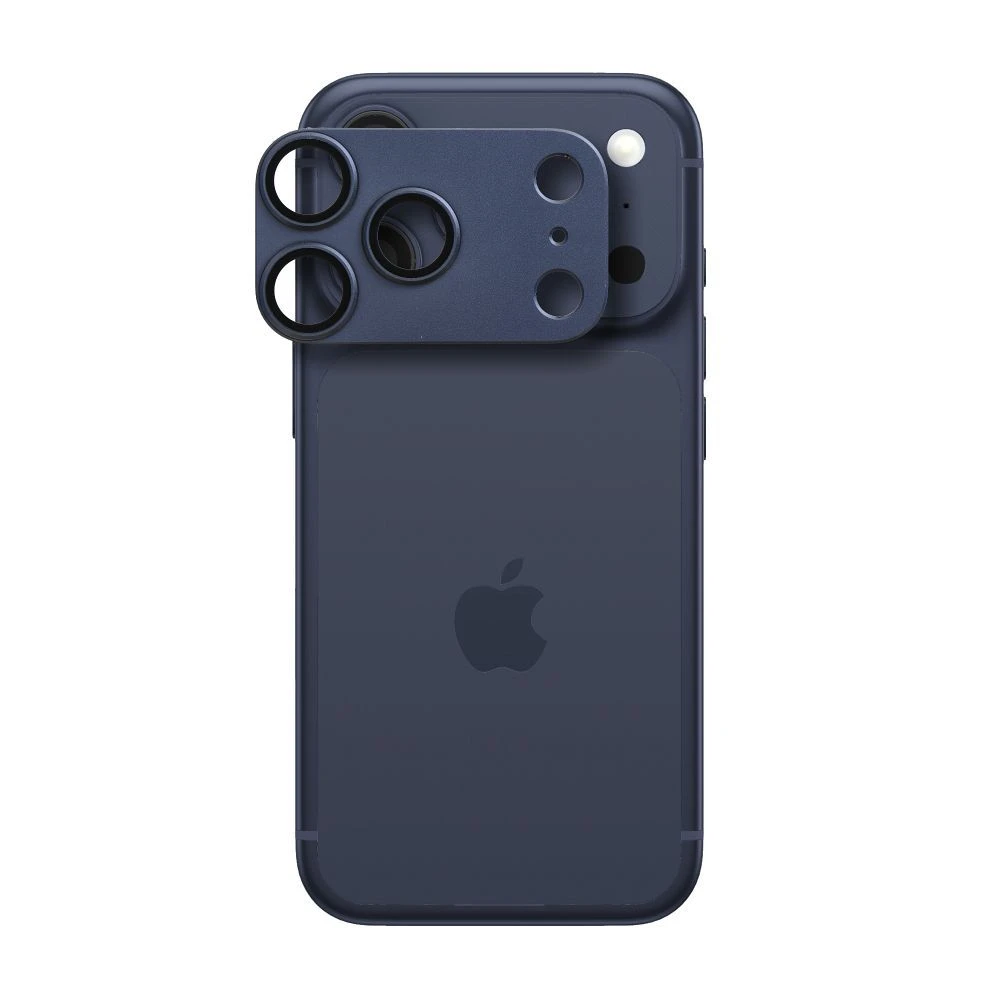 AR+AF Full Metal Tempered Glass for IPHONE 17 PRO blue
