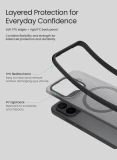 Nillkin Super Frosted PRO Magnetic Zadní Kryt pro Xiaomi 17T Pro Transparent Black